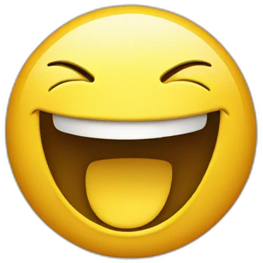 Smiley laughing emoji