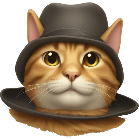 cat with hat emoji
