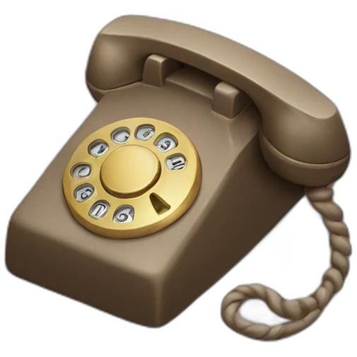 phone with a ring bell emoji