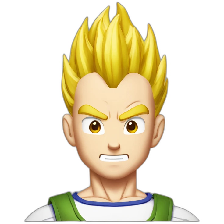 Vegetafrom dragon ball z emoji