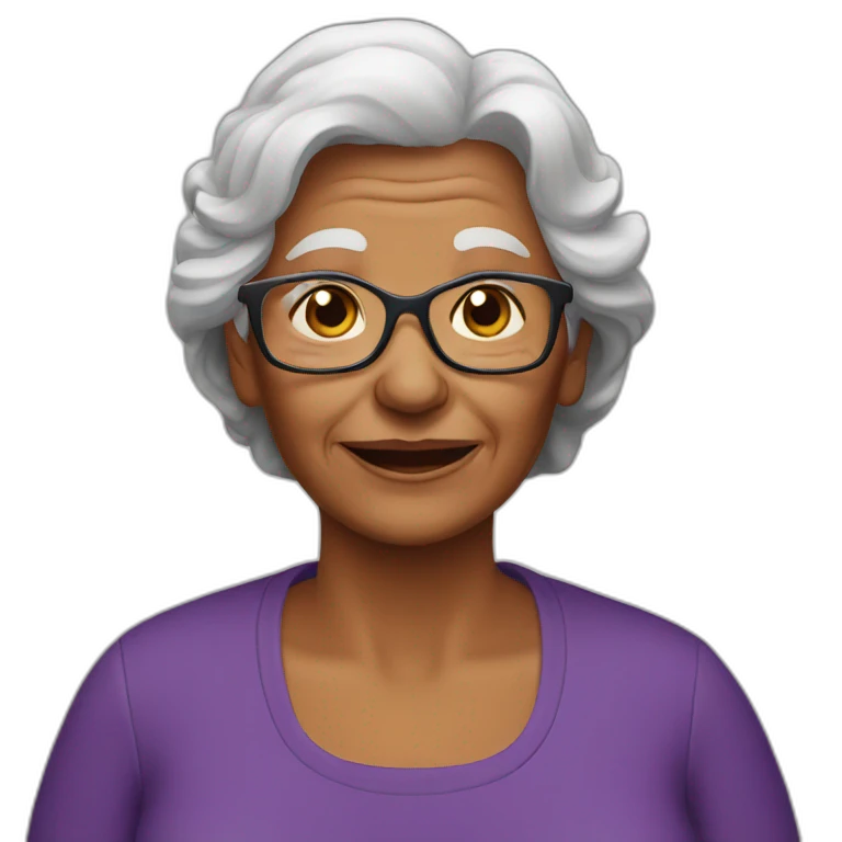 grandma emoji
