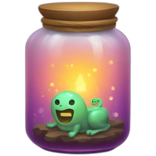 Spell jar emoji