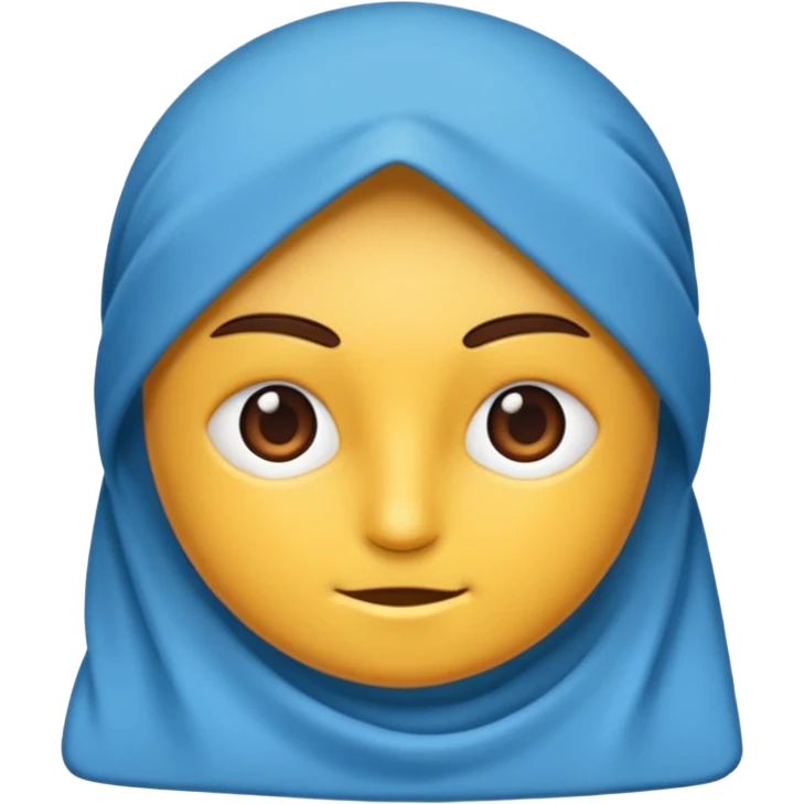 Mavi yuvarlak içinde beyaz tik emoji