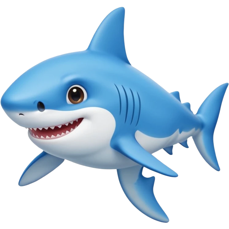 cute baby shark emoji