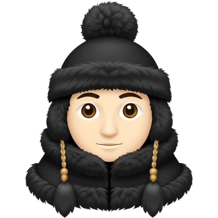 Dagestani traditional papakha hat emoji