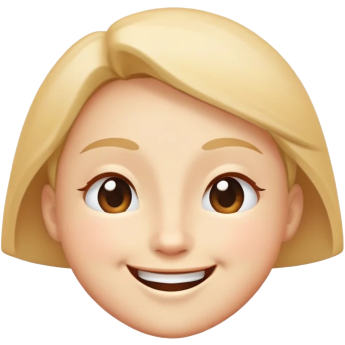 A cheerful, smiling face with closed, upward-angled eyes and a content expression, conveying happiness, joy, or satisfaction. emoji