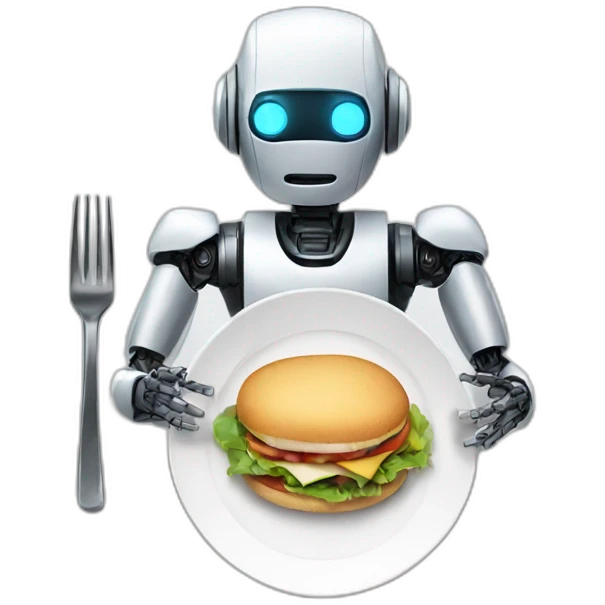 lunch-robot emoji