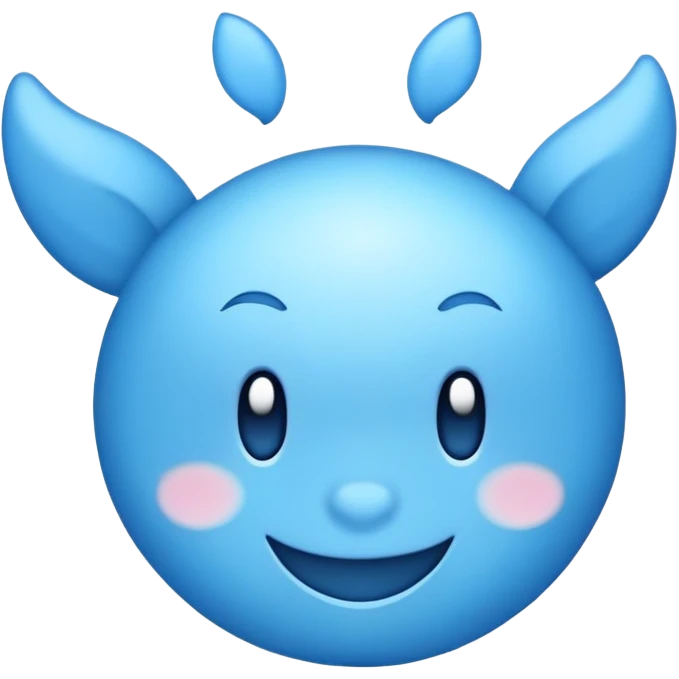 blue THANK emoji