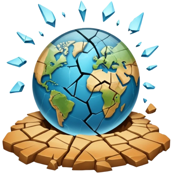 World being destroyed emoji