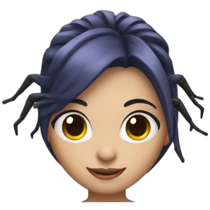 girl spider emoji