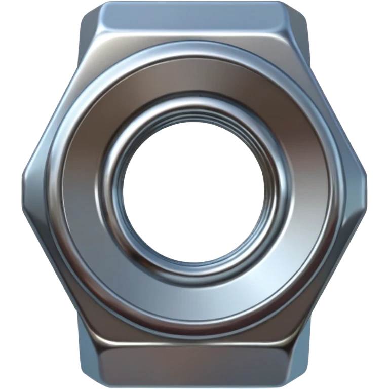 1 hex nut emoji