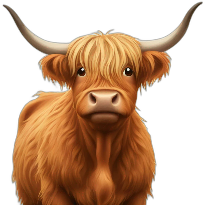 Highland Cow emoji