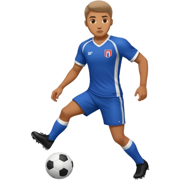 man playing  futboll emoji