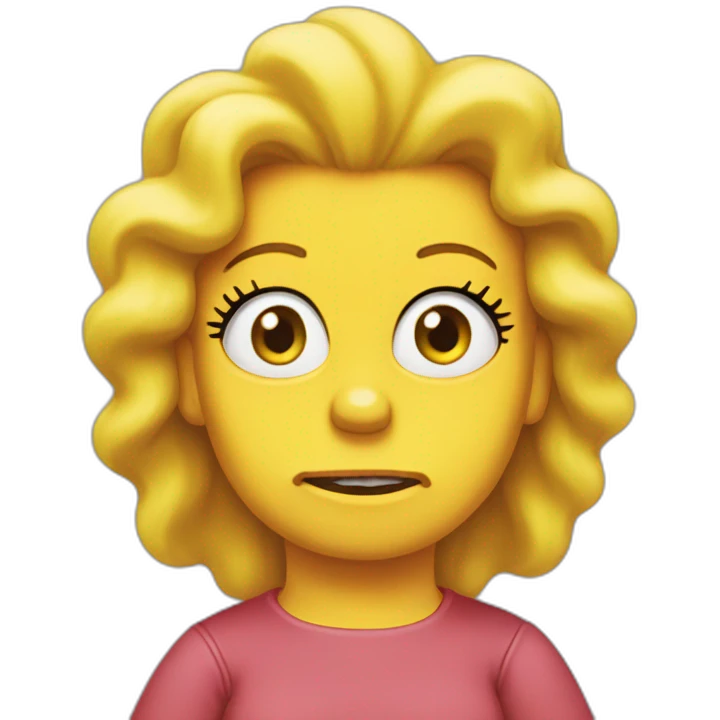 Lisa Simpson emoji