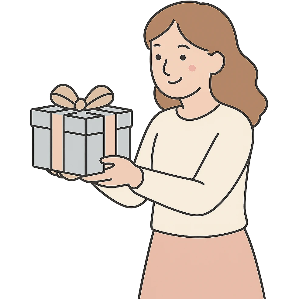 gift box emoji
