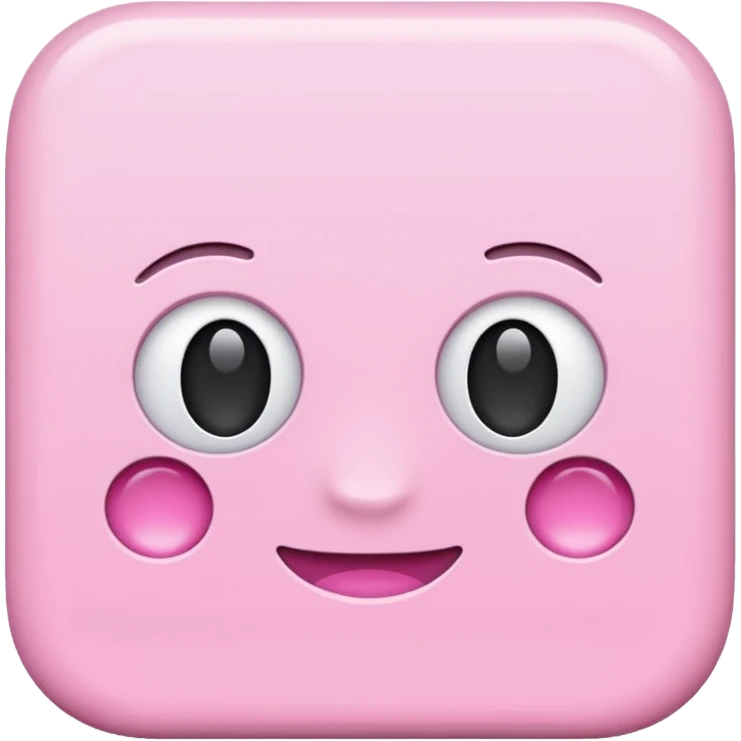 Pink emoji