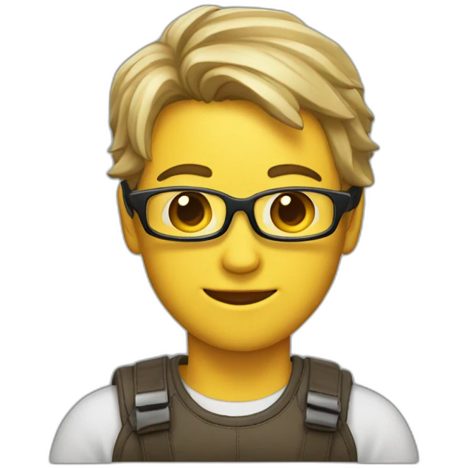 Chat avec un appareil photo emoji