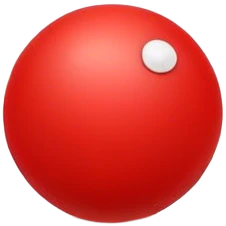 ball red emoji