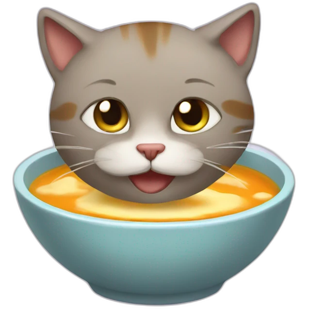 cat-with-soup emoji