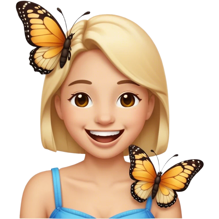 🤣🦋 emoji