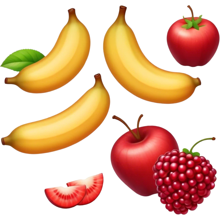 Rol glaseado con frutos rojos emoji
