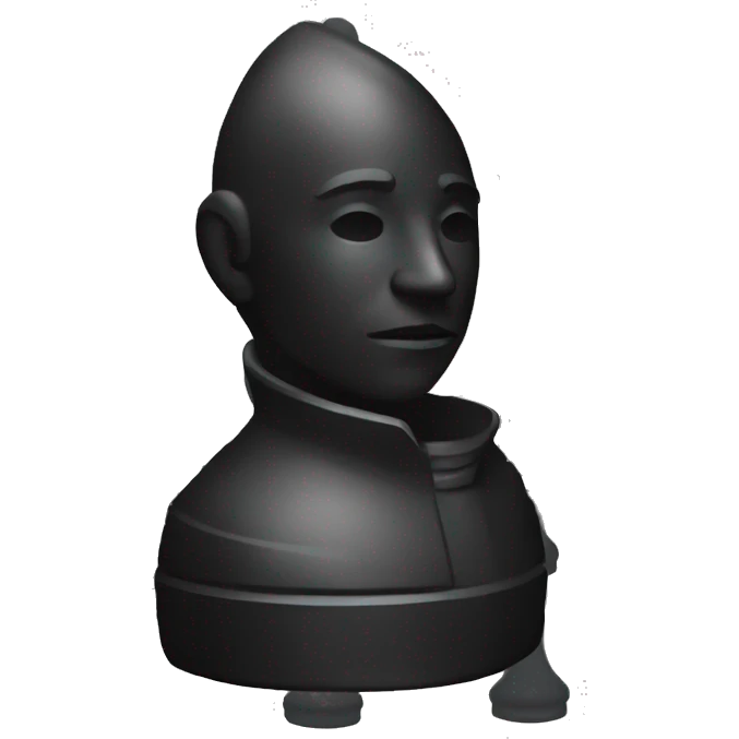 black bishop chess piece emoji