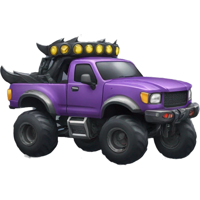 Batgirls monster hunter truck  emoji
