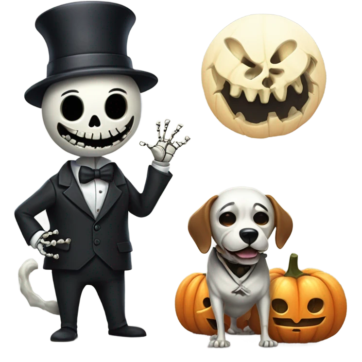 Nightmare before christmas emoji