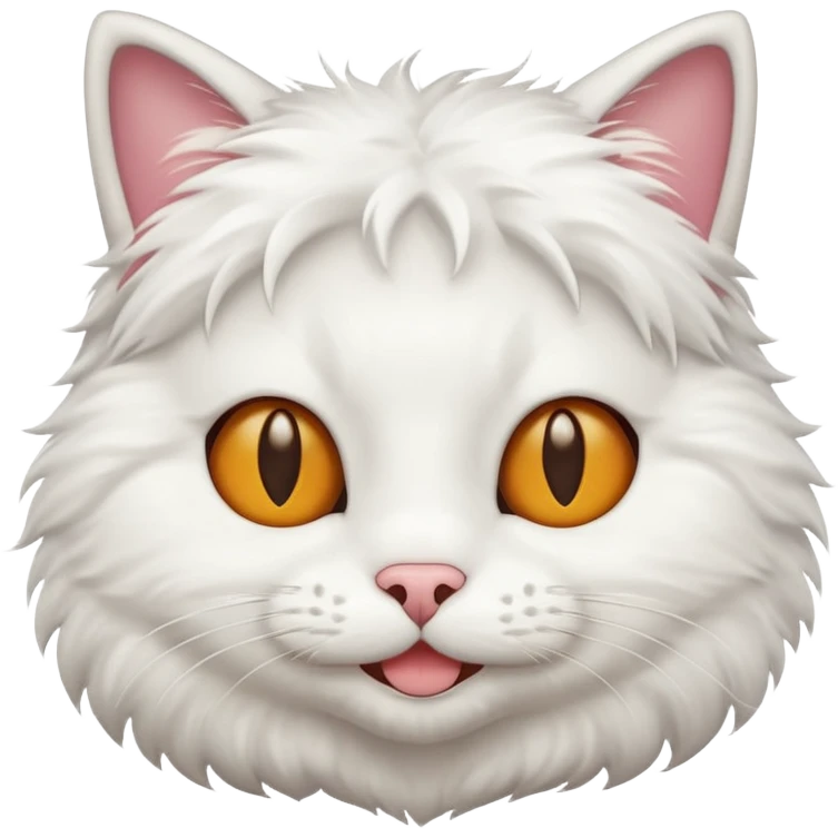 awkward smiling cat emoji