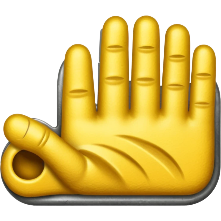 Un emoji con un dedo moliendo emoji