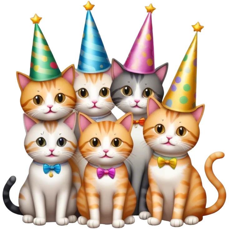 2 cats cheerings champagne  emoji