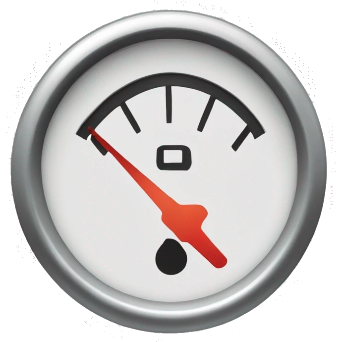 fuel gauge emoji