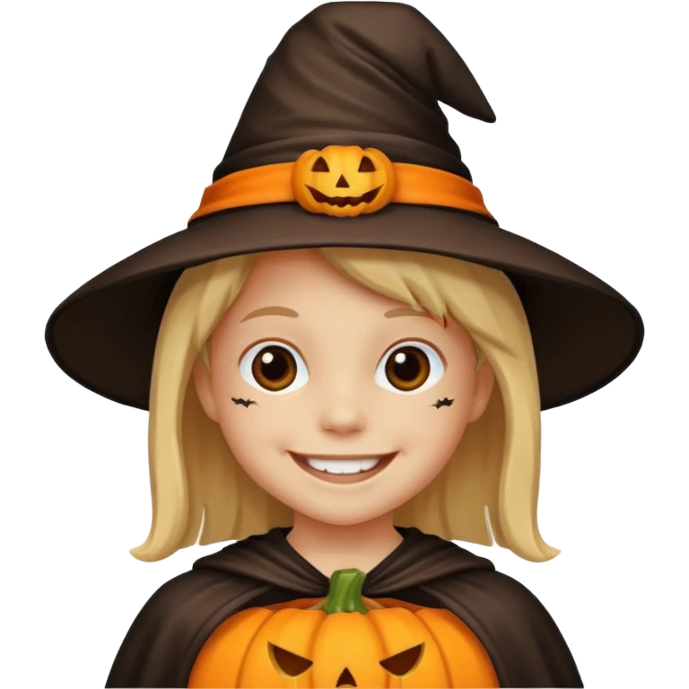 kid with hallowen costumes emoji