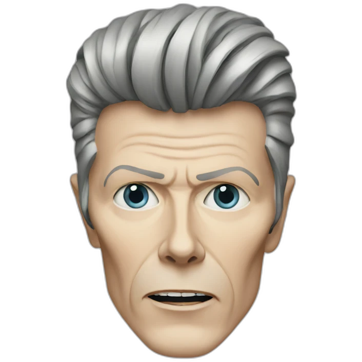 David bowie emoji