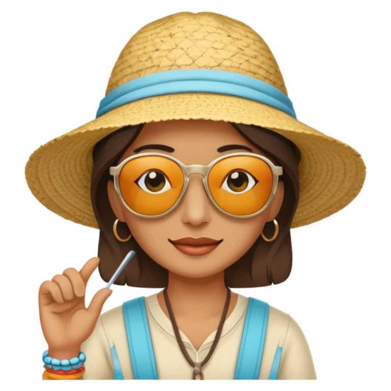 Tourist in Peru emoji