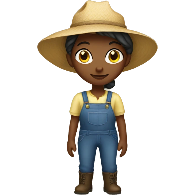 Girl Farmer emoji