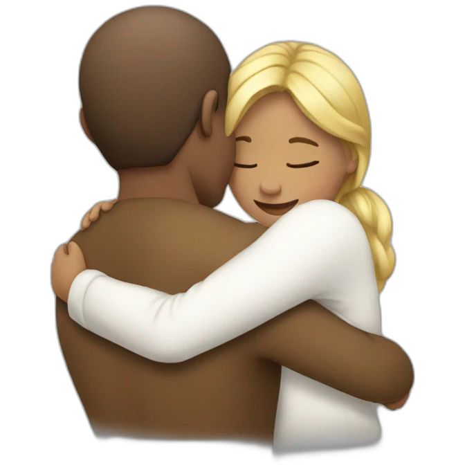 Hug emoji