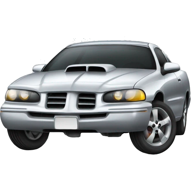Silver Pontiac grand am gt emoji