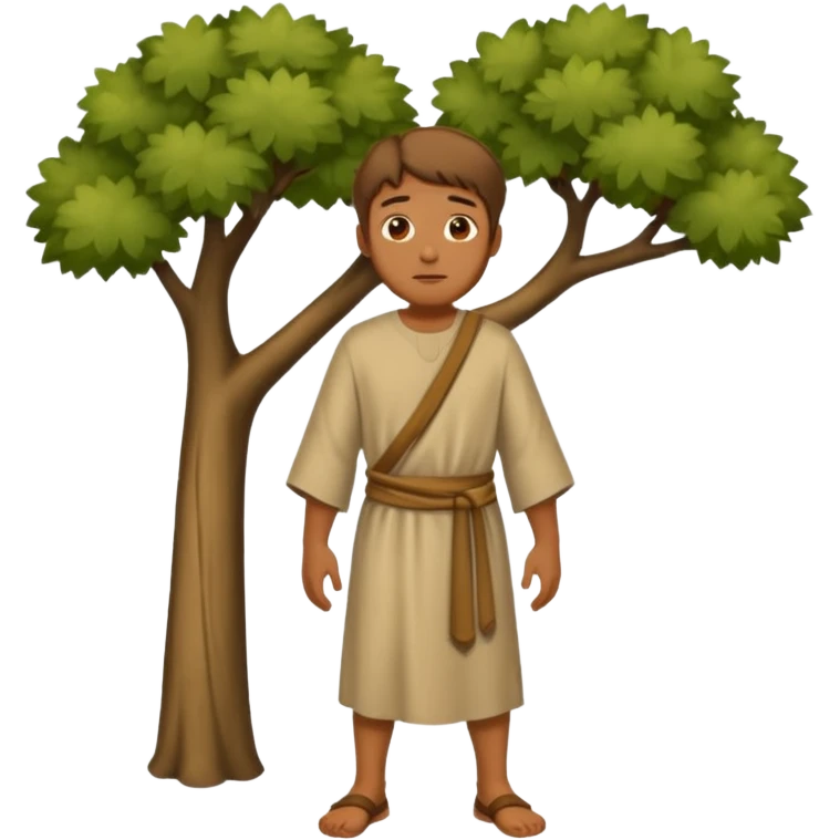 Zacchaeus short man  emoji
