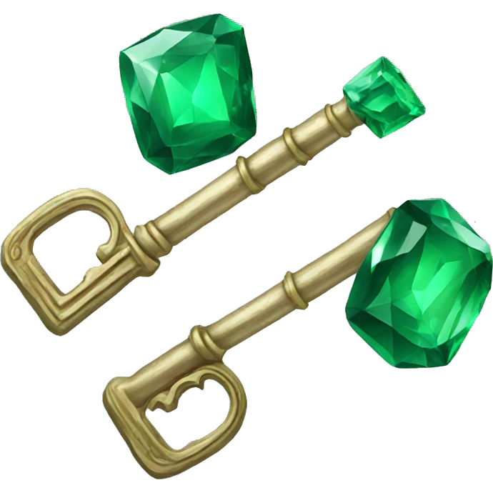 EMERALD KEY emoji