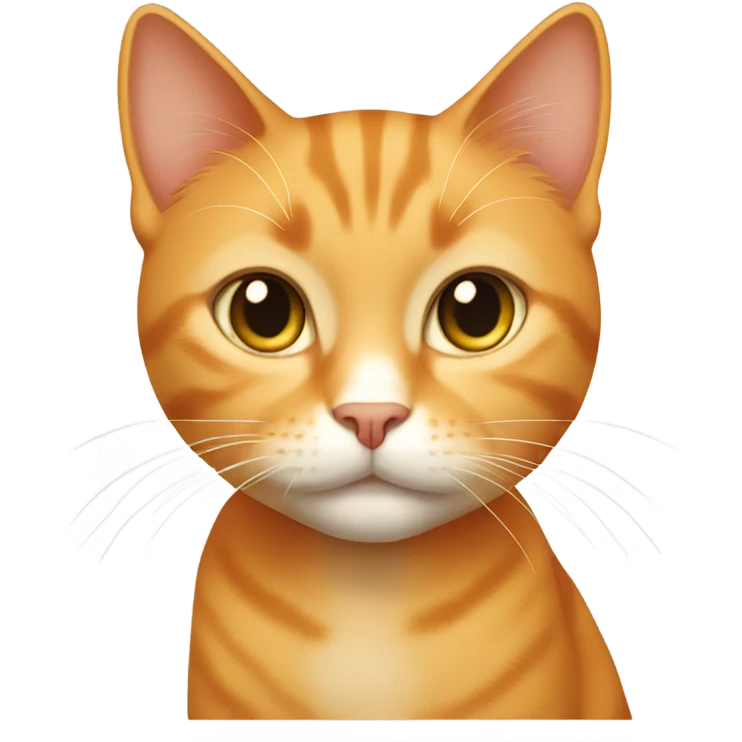 Light orange female cat emoji