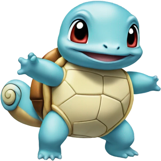 Squirtle happy emoji
