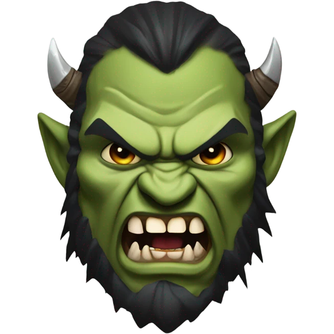 Orc Screaming  emoji