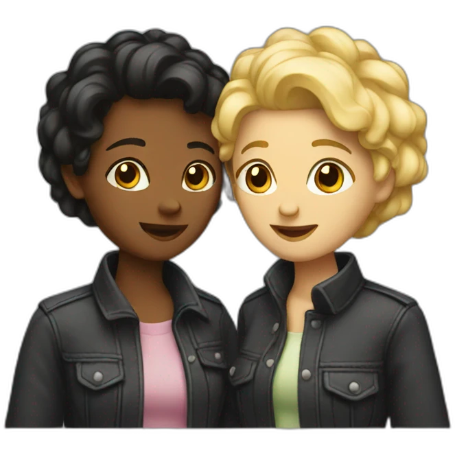 lesbians emoji