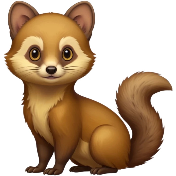 European pine marten emoji