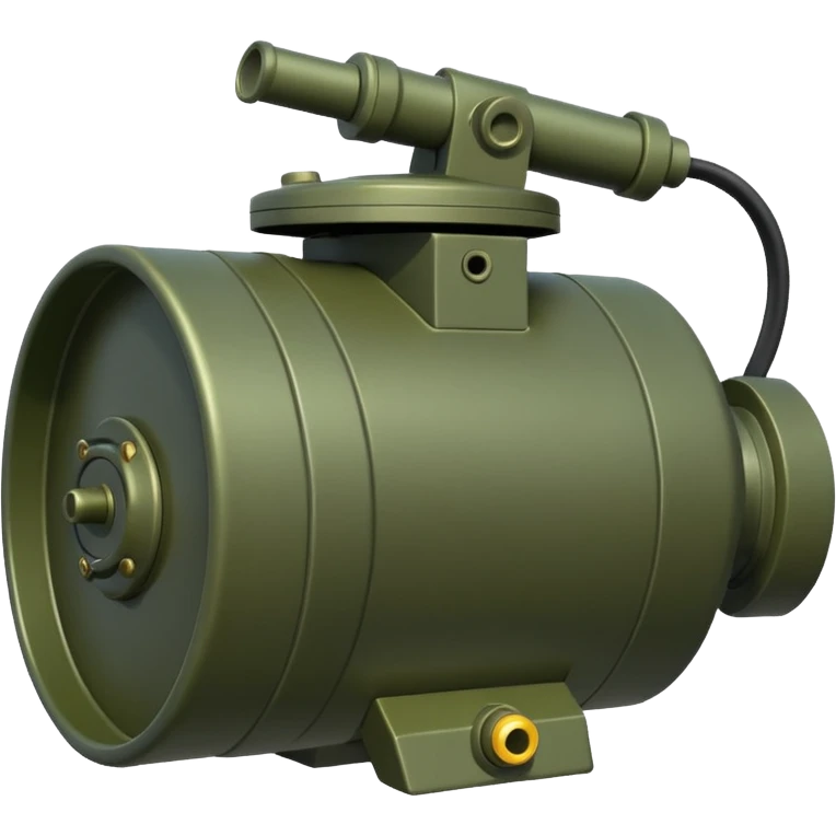 generate a ultra realistic anti-tank mine that can be carried by a drone emoji