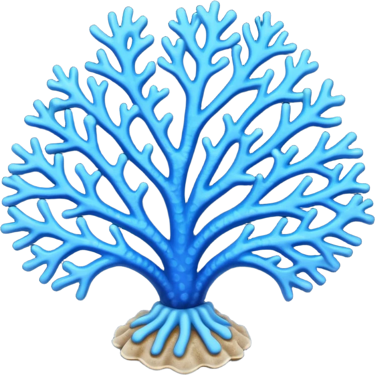 blue Coral emoji