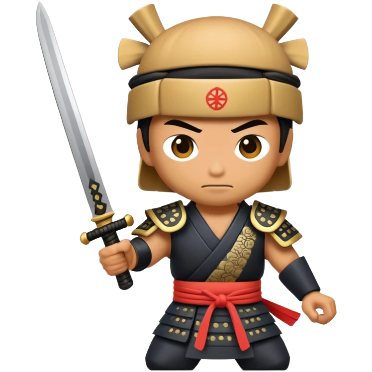 Samurai slice that like button emoji