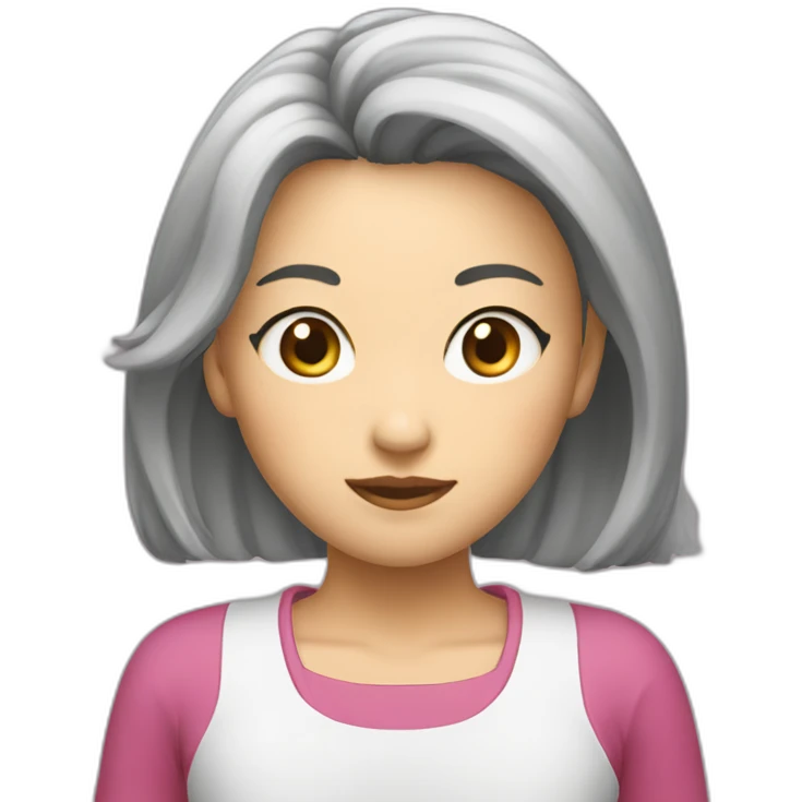 丸子头女孩 emoji