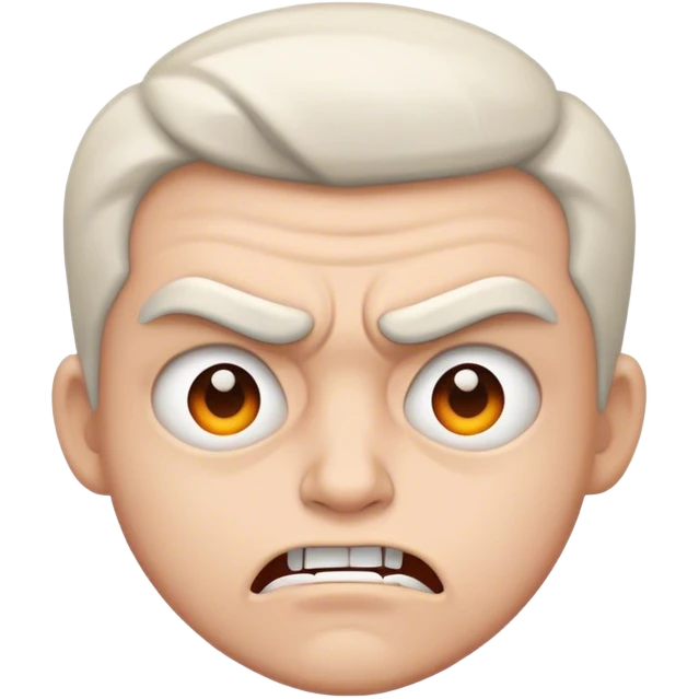mad face cool emoji